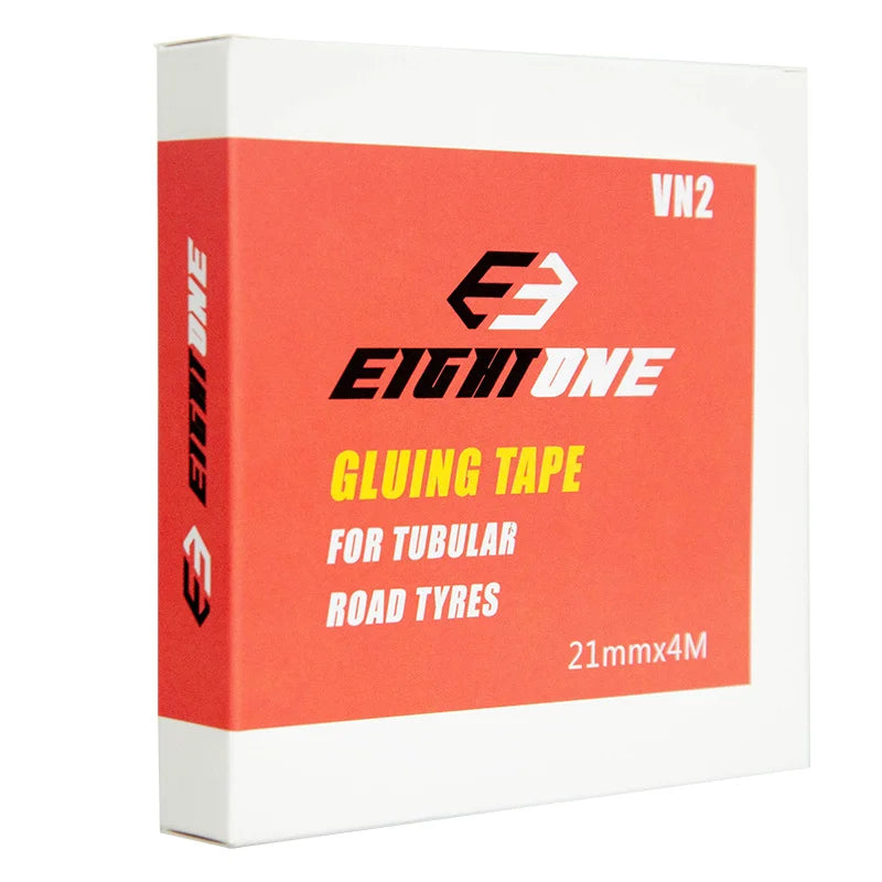 EIGHTONE High Viscosity Double-Sided Tubular Gluing Tape — For 700C Road Bike Tubular Tires, Carbon & Aluminum Alloy Rims