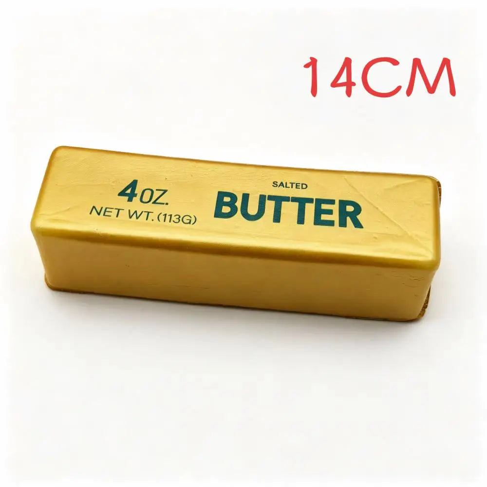 Butter Stick Fidget Toy - Squishy Cheese Stick Stress Relief & Squeeze Toy