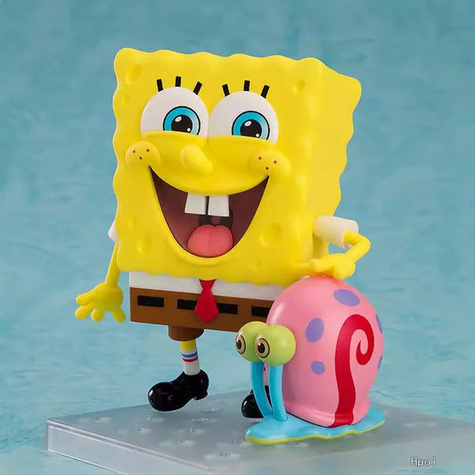 SpongeBob Cute 10cm Action Figure — Mini Doll Toy for Kids & Collectors