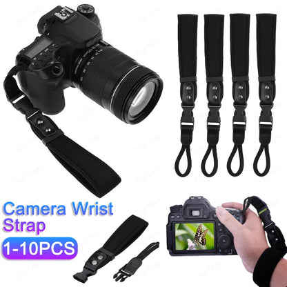 Camera Wrist Strap - Lightweight Quick Release Hand Sling Strap for Canon Nikon Sony Fujifilm DSLR Cameras
