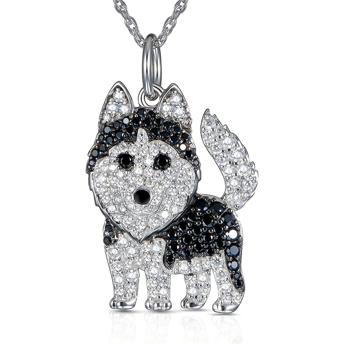 Schnauzer Dog Pendant Necklace – Cute & Elegant Puppy Jewelry for Women, Perfect Gift for Dog Lovers