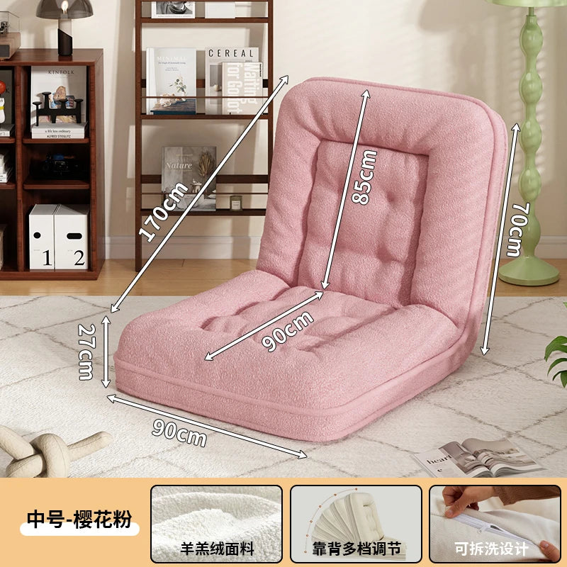 Human Kennel Lazy Sofa - Folding Recliner & Compact Sofa Bed for Bedroom