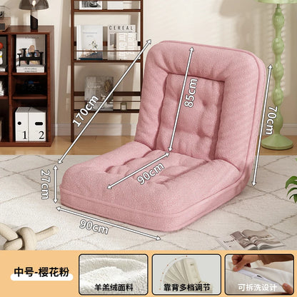 Human Kennel Lazy Sofa - Folding Recliner & Compact Sofa Bed for Bedroom