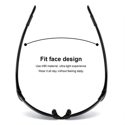 JULI Sports Sunglasses – TR90 Rimless Frame for Men & Women, Ideal for Running, Fishing, Golf, Surfing, and Driving, Model MJ8008