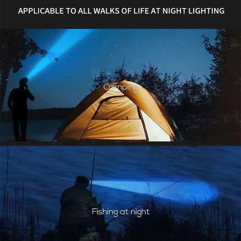 Powerful Rechargeable LED Headlamp – Nitecore Fishing, Camping, Hiking & Hunting Flashlight