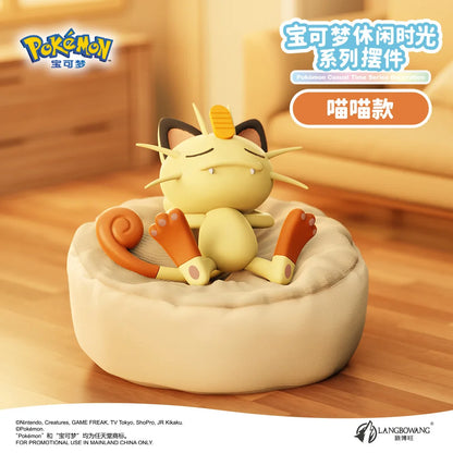 6 Styles Pokémon Starry Dream Series Figures — Pikachu, Meowth, Rowlet, Charmander, Gible Action Toys & Collectible Gifts