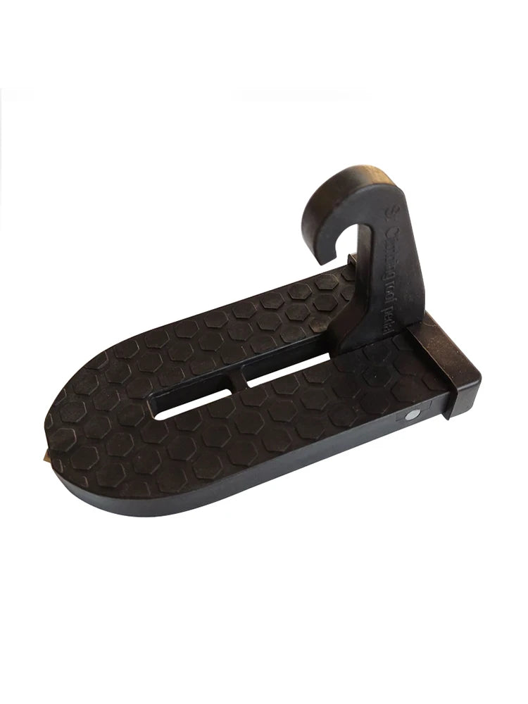 Foldable Car Door Step - Universal Roof Rack Accessory with Latch Hook for Safe Roof Access and Vehicle Maintenance