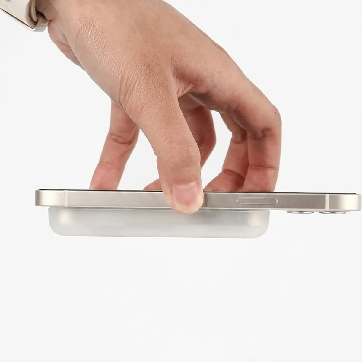 MagSafe Power Bank Protective Case - TPU Anti-Drop Cover with Secure Locking & Textured Finish