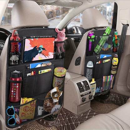 Multi-functional Car Seat Back Pocket Storage Bag - Organizer for Car Interior