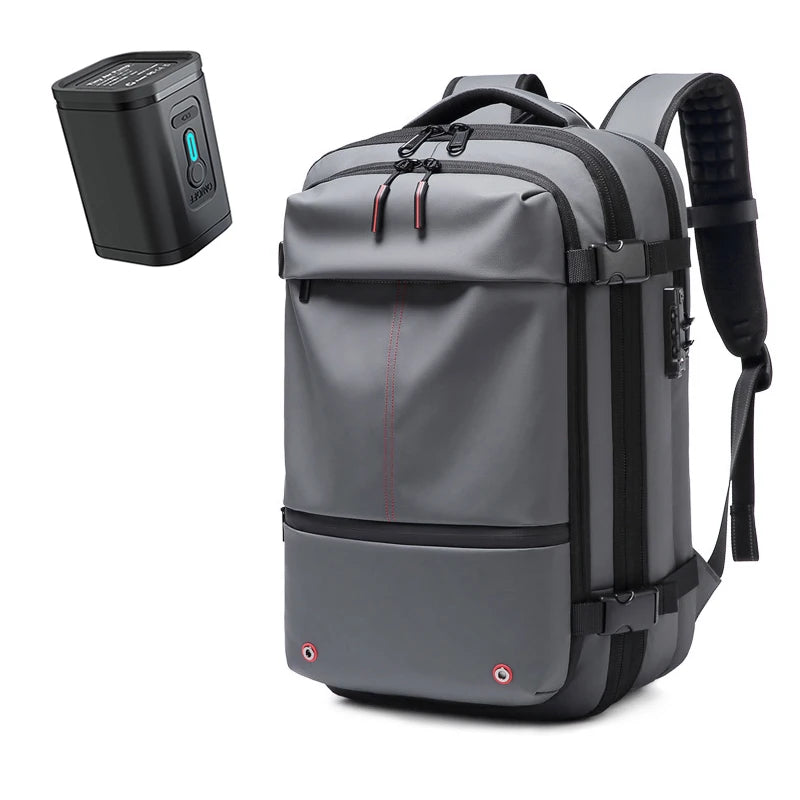 Men's Travel Backpack – Large Capacity 17-Inch Laptop Backpack, Business & Hiking Expandable School Bag