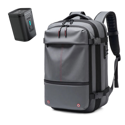 Men's Travel Backpack – Large Capacity 17-Inch Laptop Backpack, Business & Hiking Expandable School Bag
