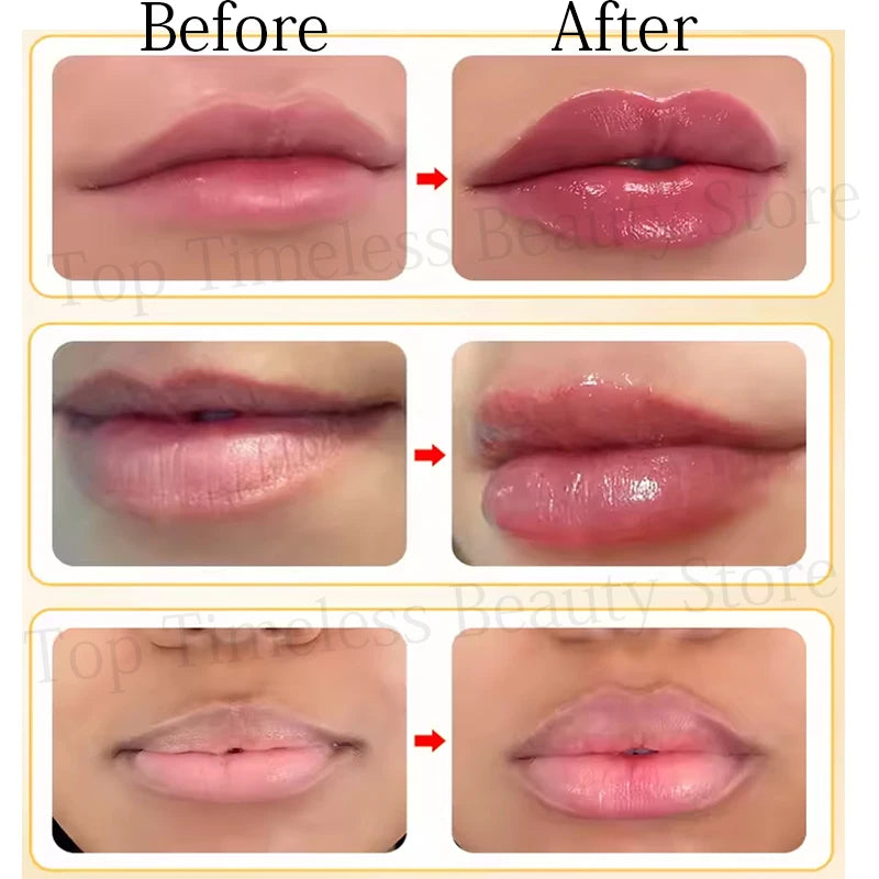 Instant Lip Plumper Gloss – Nourishing Anti-Wrinkle Moisturizing Lip Serum for Sexy, Full Lips