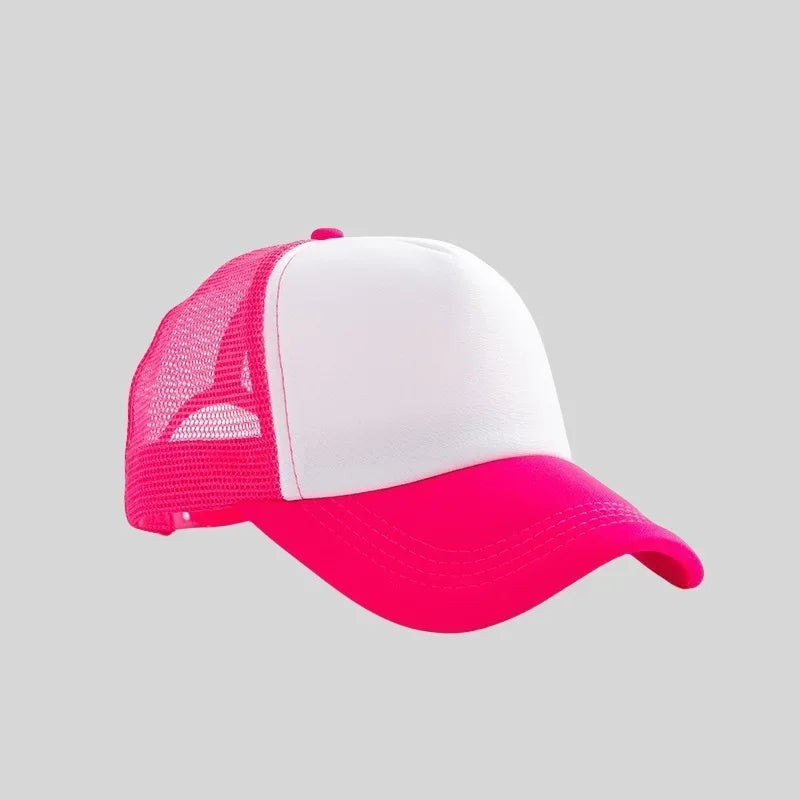 Personalized Logo Trucker Hats - Custom Foam Mesh Baseball Caps for Men & Women, Snapback Sun Hats