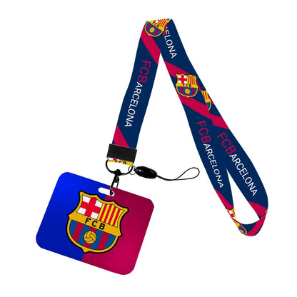 Spain Football Team Lanyard – ID Card Holder, Badge Case & Neck Strap Gift