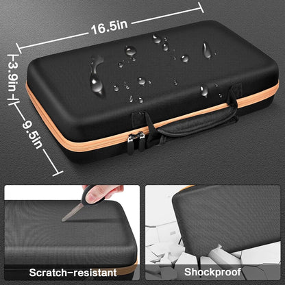 Knife Display Case – Storage Box for 64+ Pocket & Folding Knives, Butterfly Knife Organizer Holder for Collection
