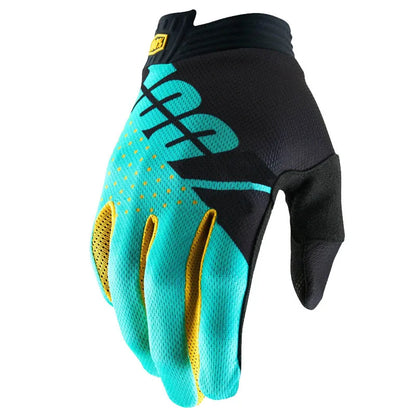 JET Full-Finger MTB Cycling Gloves - Breathable Touchscreen Motocross, BMX & Mountain Bike Riding Gloves