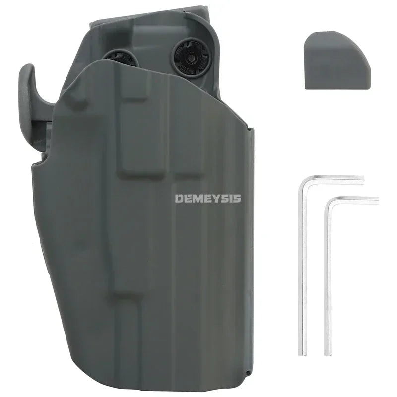 Adjustable Gun Holster — Right/Left Hand Waist Carry Case for Tactical Pistols