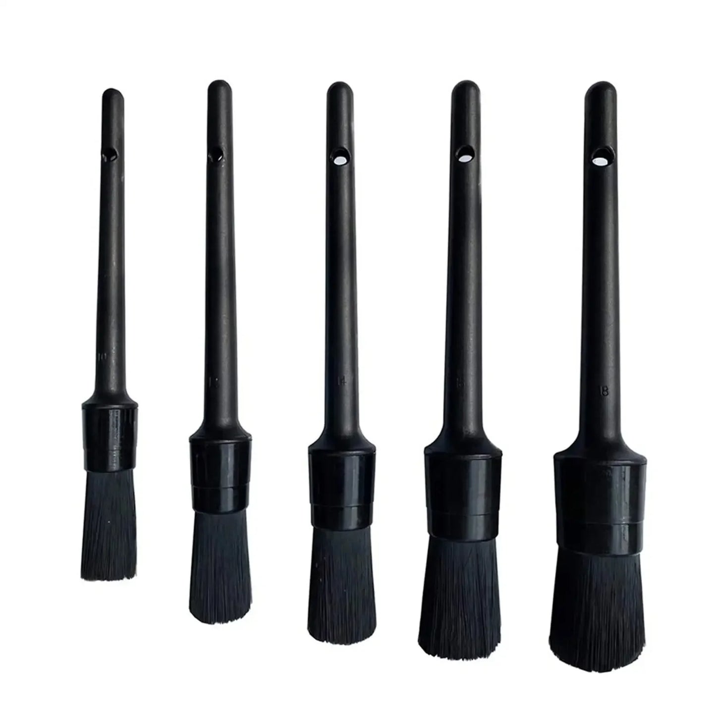 1/5x Car Detailing Brushes – Soft Auto Cleaning Brush for Wheels, Interior & Exterior Dust Removal