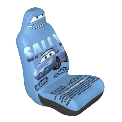 Sally Lightning McQueen 95 Car Seat Cover – Durable 1-Piece Universal Fit for Trucks, Cars & Sedans