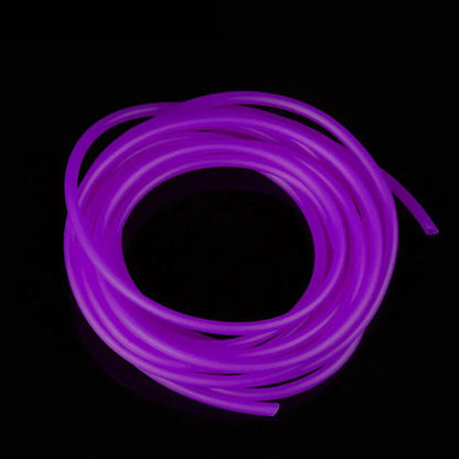 Silicon Aquarium Oxygen Pump Hose - 4x6mm, 1m/3m/5m/10m, Food Grade Tube for Fish Tank & Pond