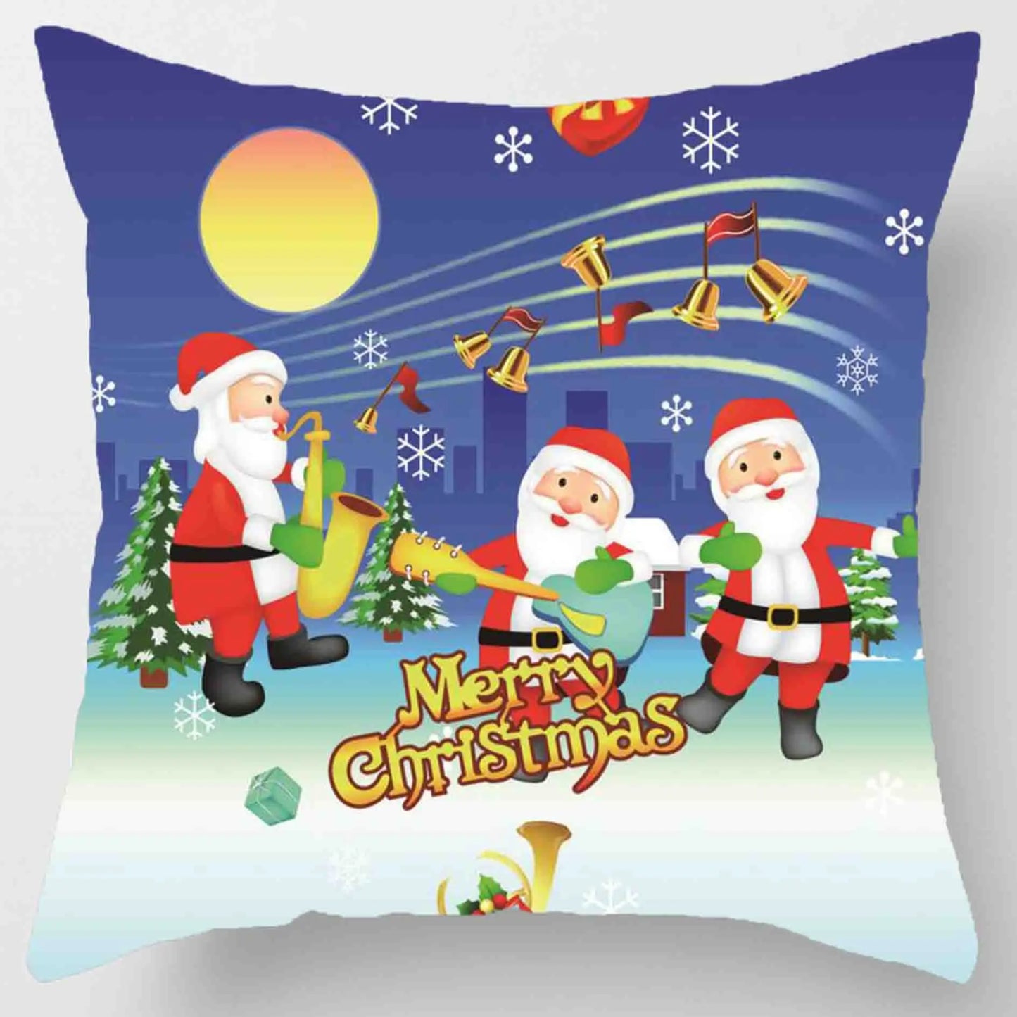 Christmas Pillowcase Set 45x45cm – Festive Cushion Covers for Home Décor & Holiday Gifts