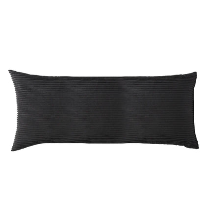 Striped Corduroy Body Pillow Cover - Plush Long Cushion Case for 50x70/50x100/50x120CM Bedding & Home Comfort