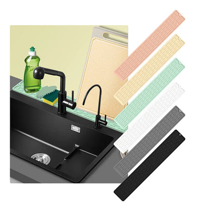 Waterproof Countertop Protector Mat – Faucet Drain Pad, Heat-Resistant Kitchen & Bathroom Accessory