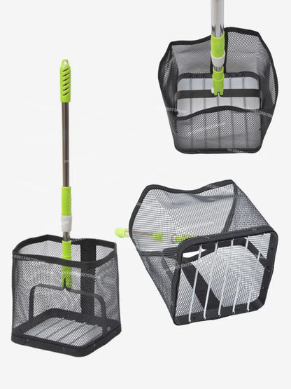 Portable Table Tennis Ball Collector – Multi-Ball Serving Basin with Mobile Storage Box for Arena Training and Practice Use