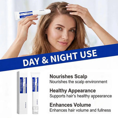 2% Deoxyribose Scalp Serum 20ml - No-Rinse Hair Care Formula with Roller Ball Applicator
