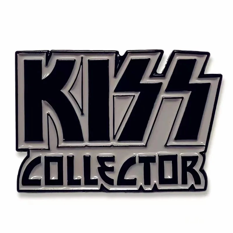 Rock Band Logo Enamel Pin — Music Album Badge, Pop Band Brooch Jewelry Gift & Clothing Accessory for Fans