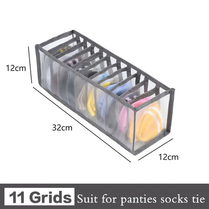 Jeans & Clothing Storage Box – Closet Organizer Drawer System for Pants, Cabinet, and Clothing Organization