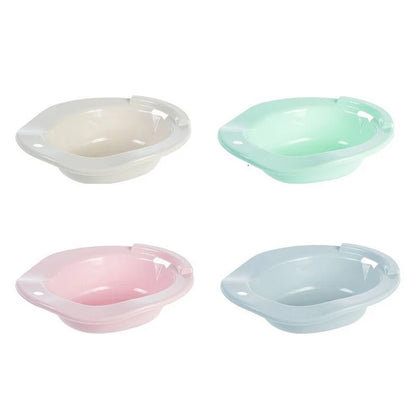 Durable 1pc Elderly and Postpartum Bidet Toilet Seat - Versatile Hemorrhoid and Vaginal Steaming Hip Bath Basin for Patients