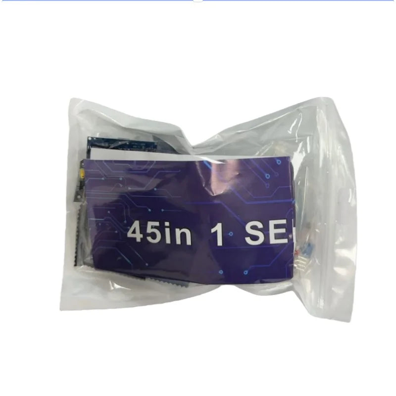 45-in-1 Sensor Module Starter Kit - 16 Types of Electronic Sensors for Arduino UNO R3, MEGA2560, and Raspberry Pi DIY Projects