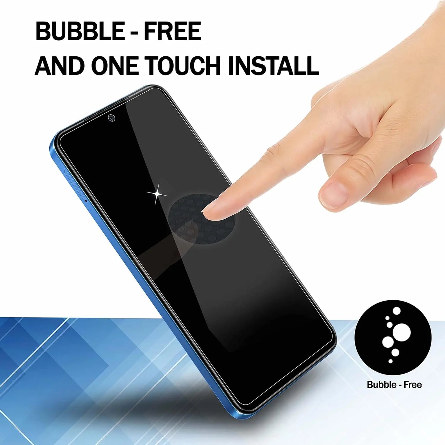 Samsung Galaxy A52/A52S Screen Protector – HD 9H Tempered Glass, Clear & Anti-Scratch Protection