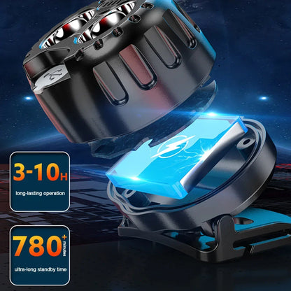 Powerful LED Headlamp 250LM - IPX4 Waterproof Rechargeable XPE Flashlight for Camping, Fishing & Hiking