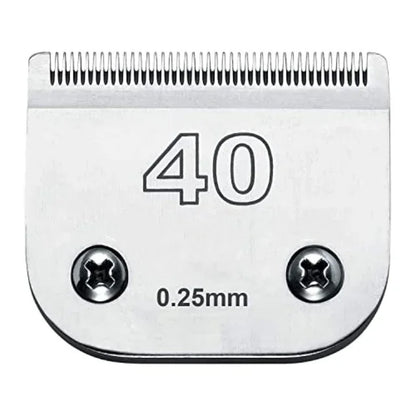Professional Pet Dog Clipper Blades Set (3F–50#) – Compatible with Andis, Oster A5 & Wahl KM Animal Grooming Clippers Replacement Blades
