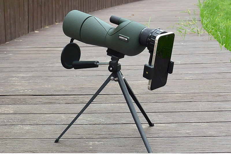 25–75x60 Zoom Spotting Scope – ED Lens Bak4 Prism Monocular Telescope for Bird Watching & Camping