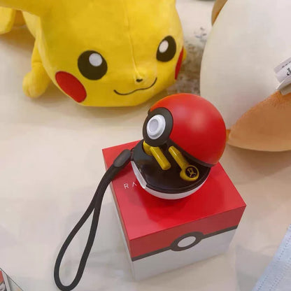 Pokémon Pikachu Wireless Bluetooth 5.0 Earphones – Noise Reduction Sport Headphones with Touch Control & Mic, Universal Gift