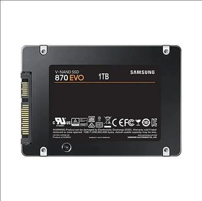 SAMSUNG 870 EVO SSD – Internal Solid State Drive SATA3 2.5" for Laptop & Desktop (1TB, 2TB, 250GB, 500GB, MLC)
