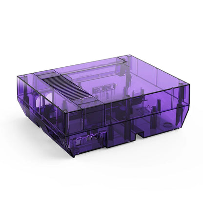 Bitfunx Transparent Replacement Housing Shell for NES - Protective Case for Nintendo Entertainment System Console