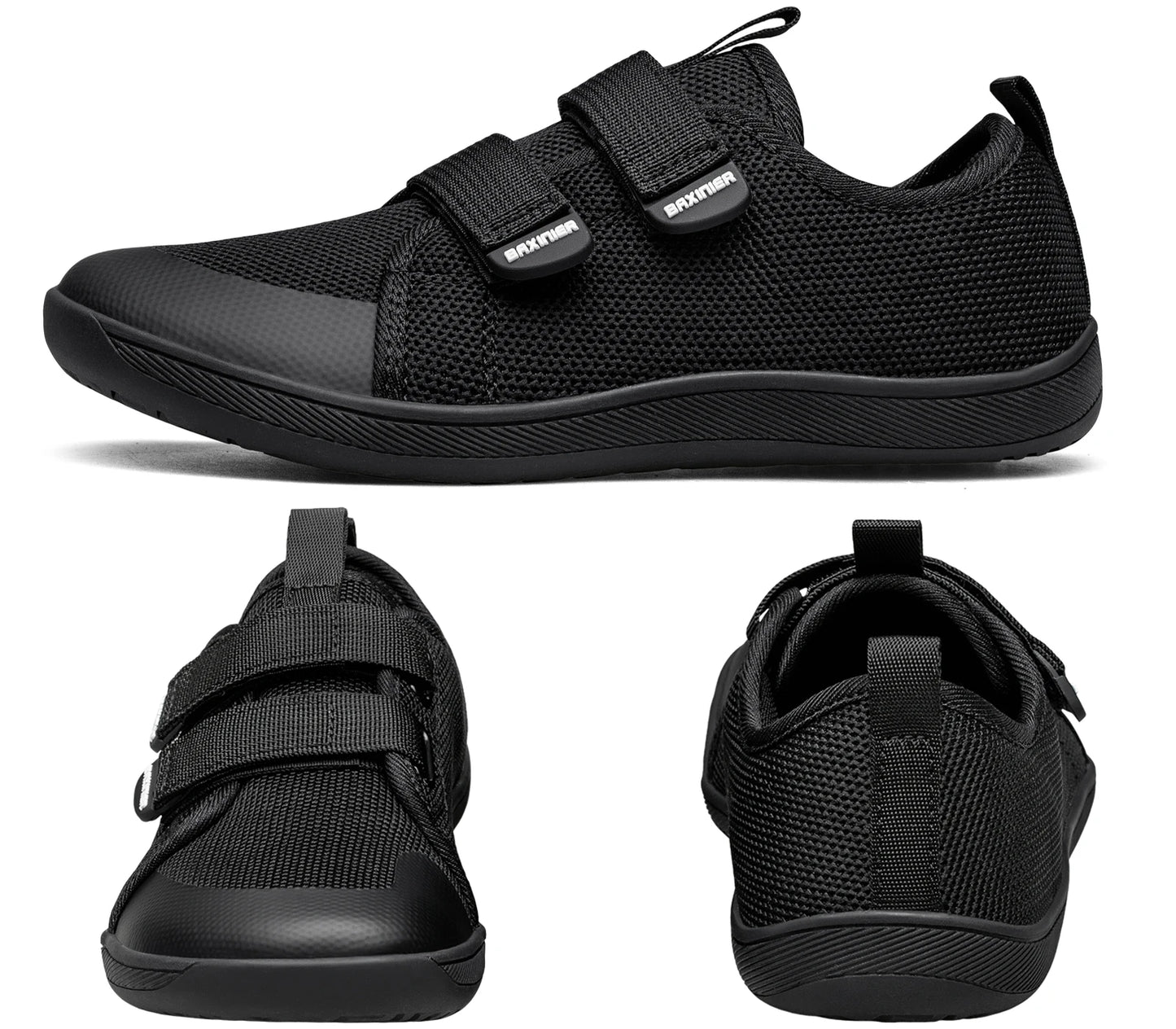 Kids Barefoot Sneakers – Breathable Wide Toe Knitted Mesh Shoes for Boys & Girls, Non-Slip Fashion Walking Cross Trainers