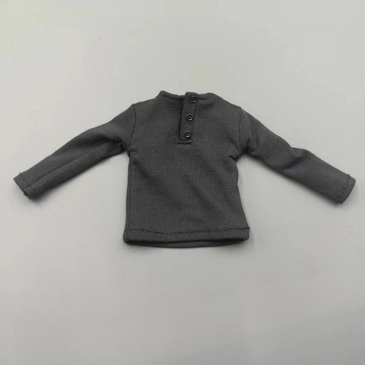 1/6 Scale Black T-Shirt for 12" (30cm) Action Figures — Male & Female DIY Model Accessories