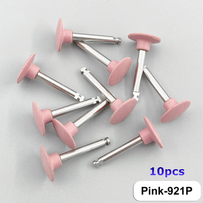WELLCK Dental Silicone Grinding Heads – 12/10pcs Teeth Polisher for Low-Speed Dental Tools & Lab Use