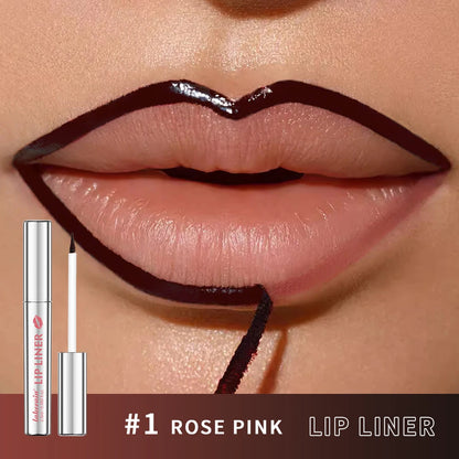 Peel Off Lip Stain Pencil - Matte Waterproof Long Lasting Smudge Proof Lip Liner Tattoo Makeup