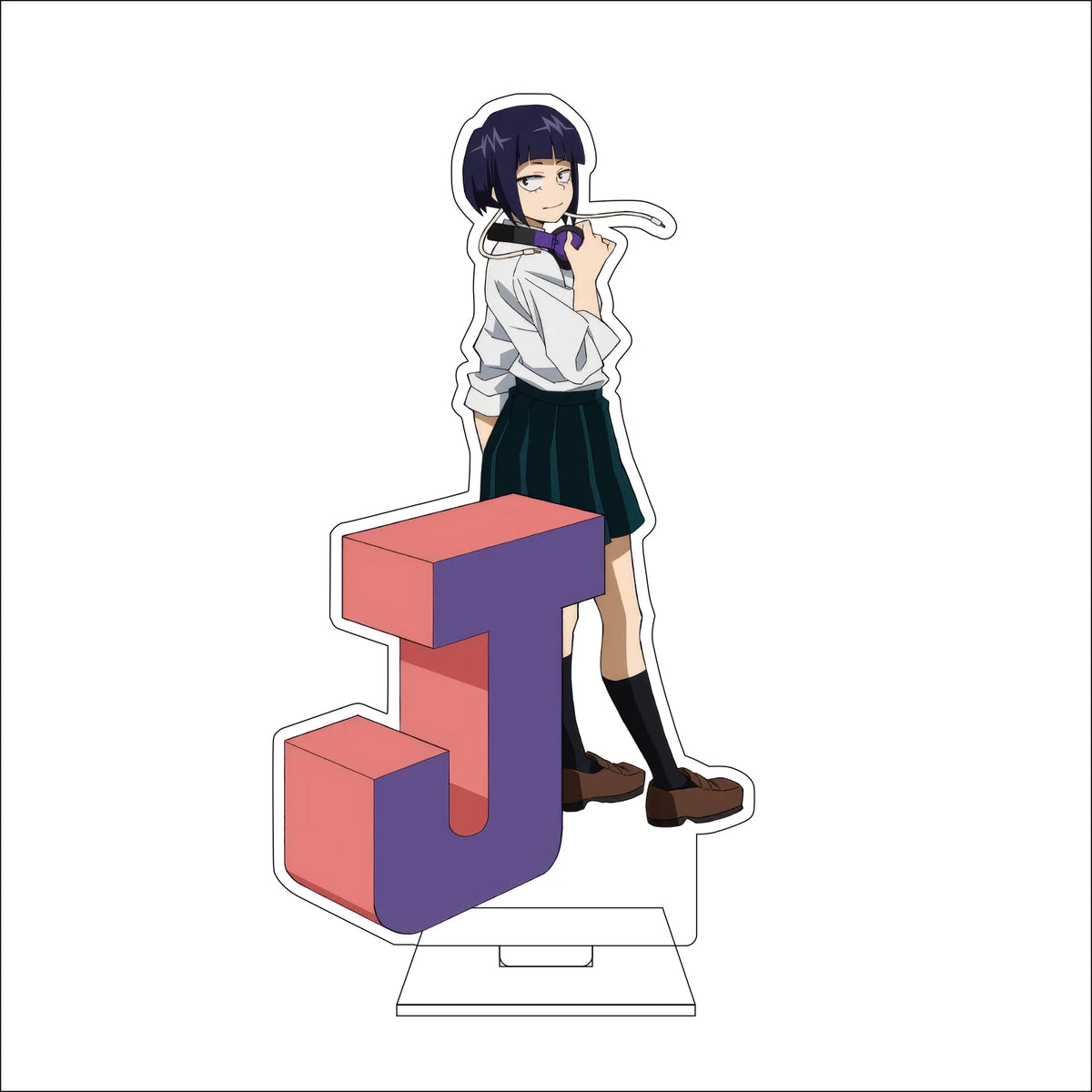 My Hero Academia 16cm Acrylic Figure Stand - Ochaco Uraraka, Shoto Todoroki, and Izuku Midoriya Anime Collectible Decor Gift