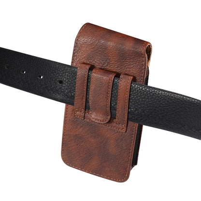 Universal Leather Waist Bag – Mobile Phone Belt Clip Case for iPhone 15, 14, 13, 12 Pro Max, Samsung Galaxy S22, S23, Xiaomi, Huawei