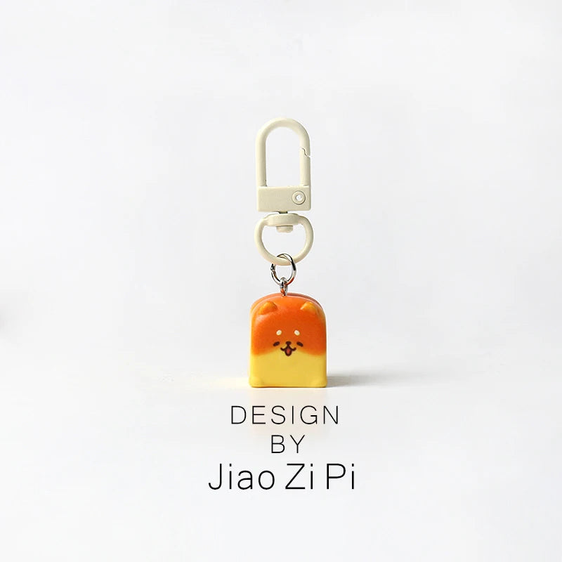 Chikawa Dessert Bread Keychain – Hachiware Usagi Rabbit Cute Foodie Backpack Pendant Accessory