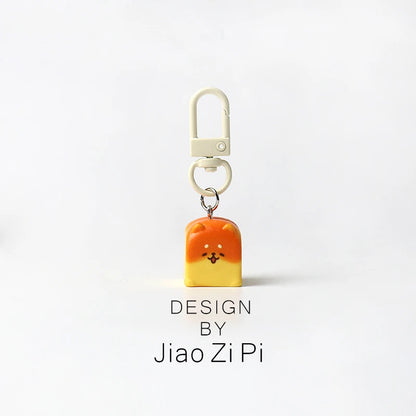 Chikawa Dessert Bread Keychain – Hachiware Usagi Rabbit Cute Foodie Backpack Pendant Accessory