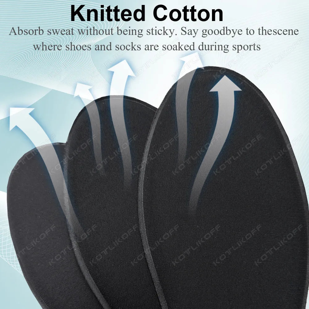 31CM Sport Running Soft Insoles – Memory Foam Orthopedic Foot Pads with Shock Absorption, Deodorizing & Plantar Fasciitis Support