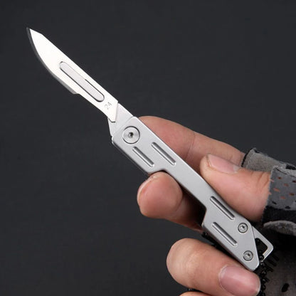 Mini Folding Scalpel Knife – Precision EDC Pocket Knife for Medical, Outdoor, and Unpacking Tasks